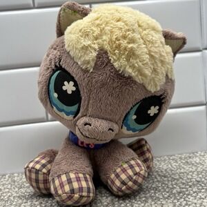 Littlest Pet Shop Horse Plush Toy Stuffed Animal 2007